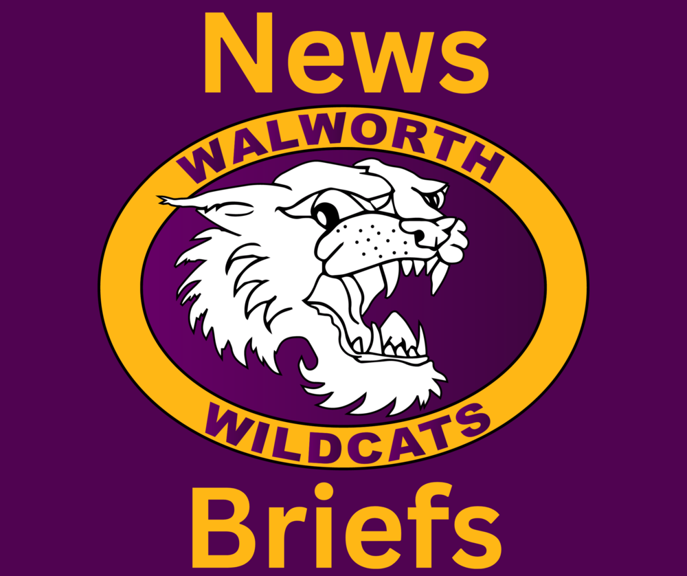 Walworth Wildcat News Briefs with Logo