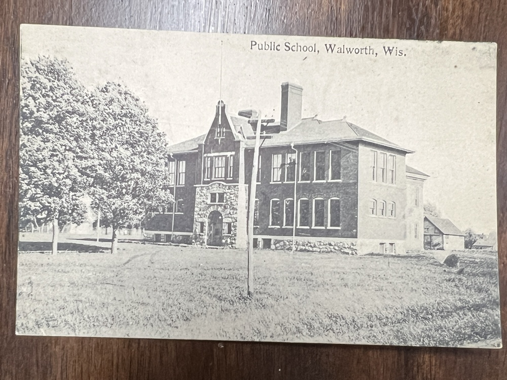 Photo of Postcard of Walworth School